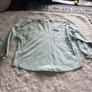 Disney Parks Walt Disney World Arendelle Aqua Glitter Sparkle Spirit Jersey Medi